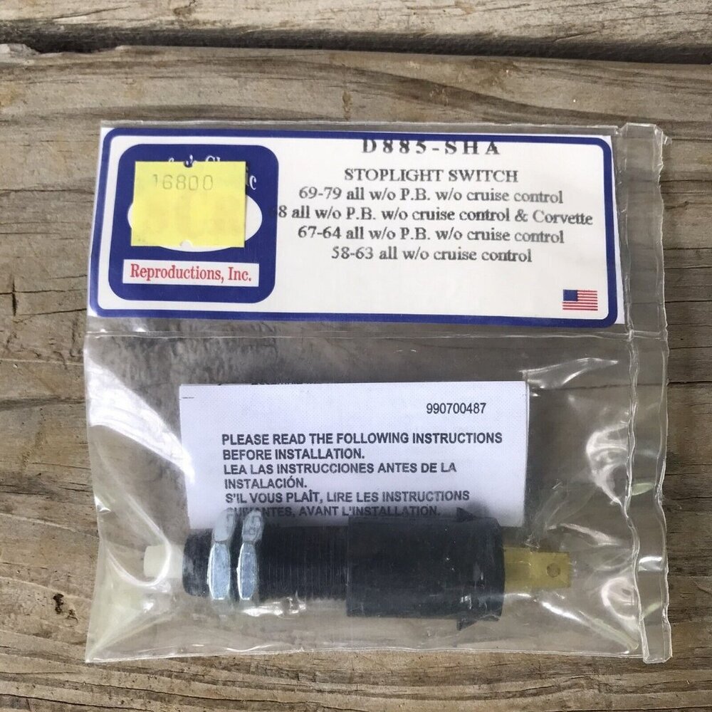 1958-1963 Chevrolet Impala? Stop Light Switch D885-SHA